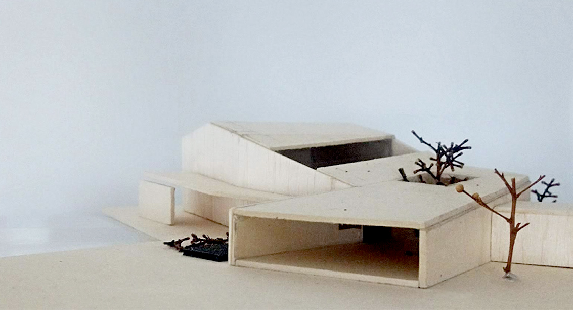 Maquette di progetto di Machina Architetti Associati: Casa A&M a Treviso. 2021